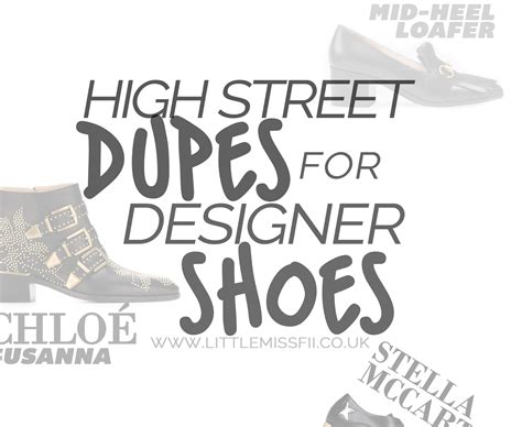 shoe dupes website|high street designer shoes dupes.